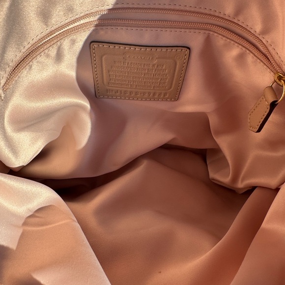 Coach Madison Phoebe Op Art Pearlescent Fabric and Leather Shoulder Bag - Picture 13 of 13